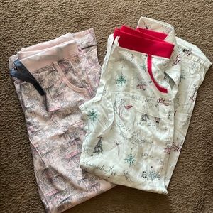 Victorias secret pajama pants bundle size small